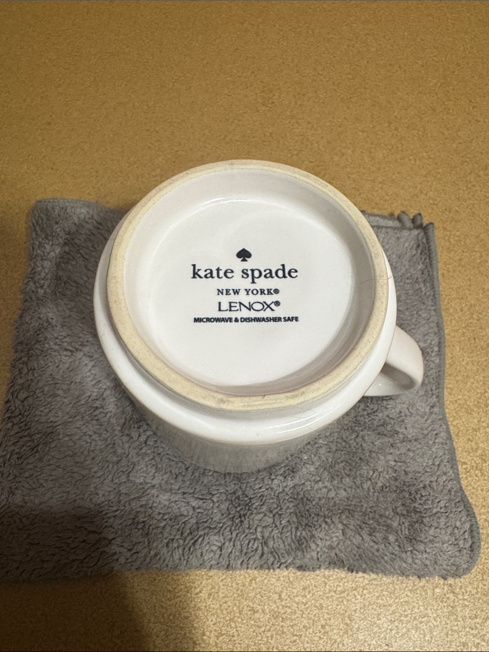 Kate Spade Ceramic Mug Microwave and Dishwasher safe